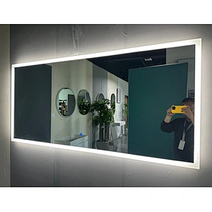 Mosmile Rectangle Wall Acrylic LED Bathroom Mirror